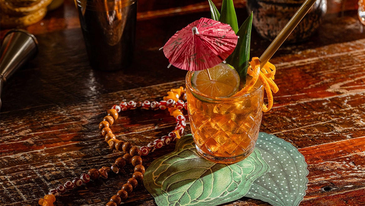 mixed cocktail