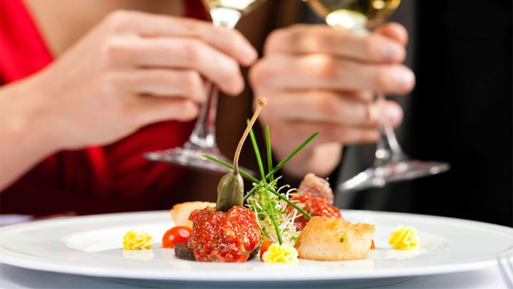 Shrimp entree.