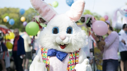 Easter Bunny at Omni Amelia Island Resort