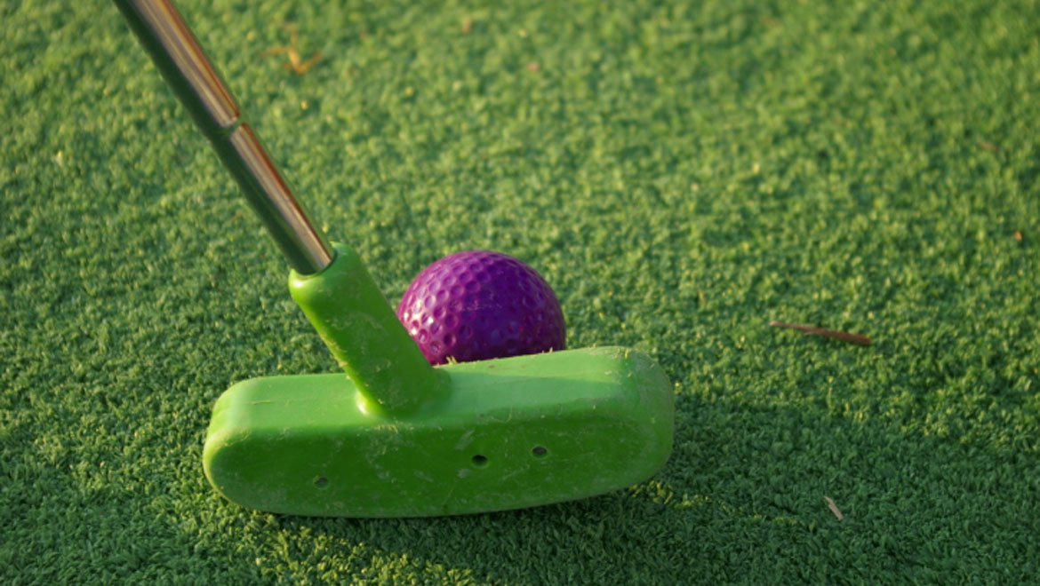 Miniature golf at Amelia Island