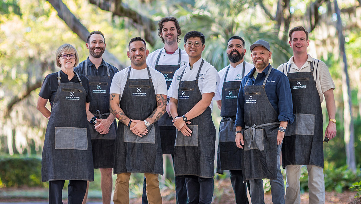 Group Shot of 2026 Fish to Fork Participating Chefs