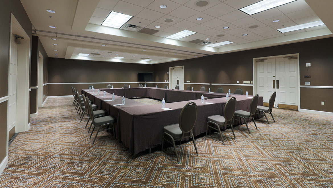 Talbot Meeting Room with Hollow Square Setup