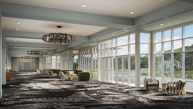 Meeting foyer