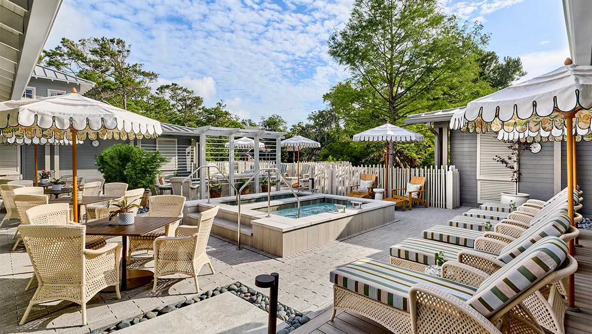 The Spa Courtyard
