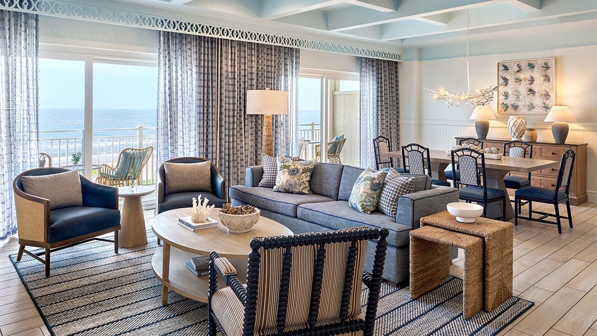 Oceanside Presidential Suite Living Area