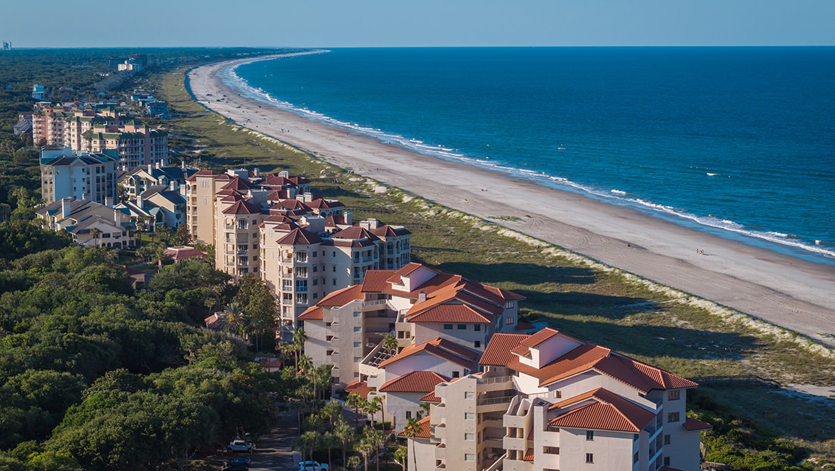 The Villas of Amelia Island Aerial