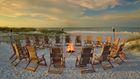 Beach fire