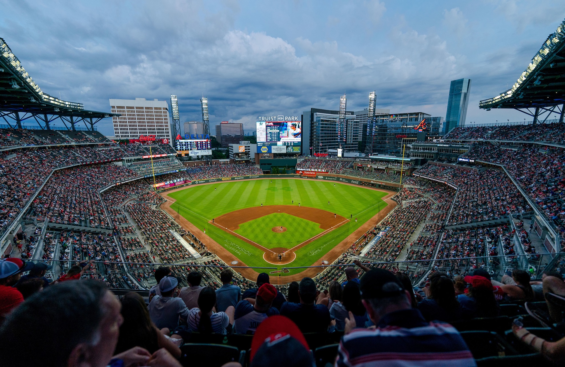 Truist Park, section 312, home of Atlanta Braves, page 1