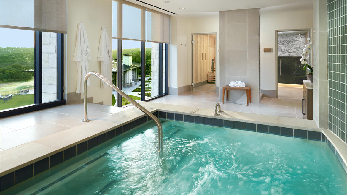 Spa Pool at Mokara Spa - Omni Barton Creek Resort & Spa