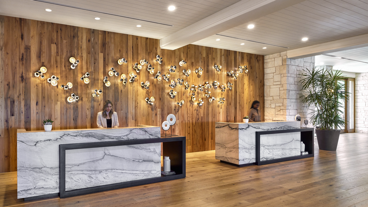 Hotel Front Desk - Omni Barton Creek Resort & Spa
