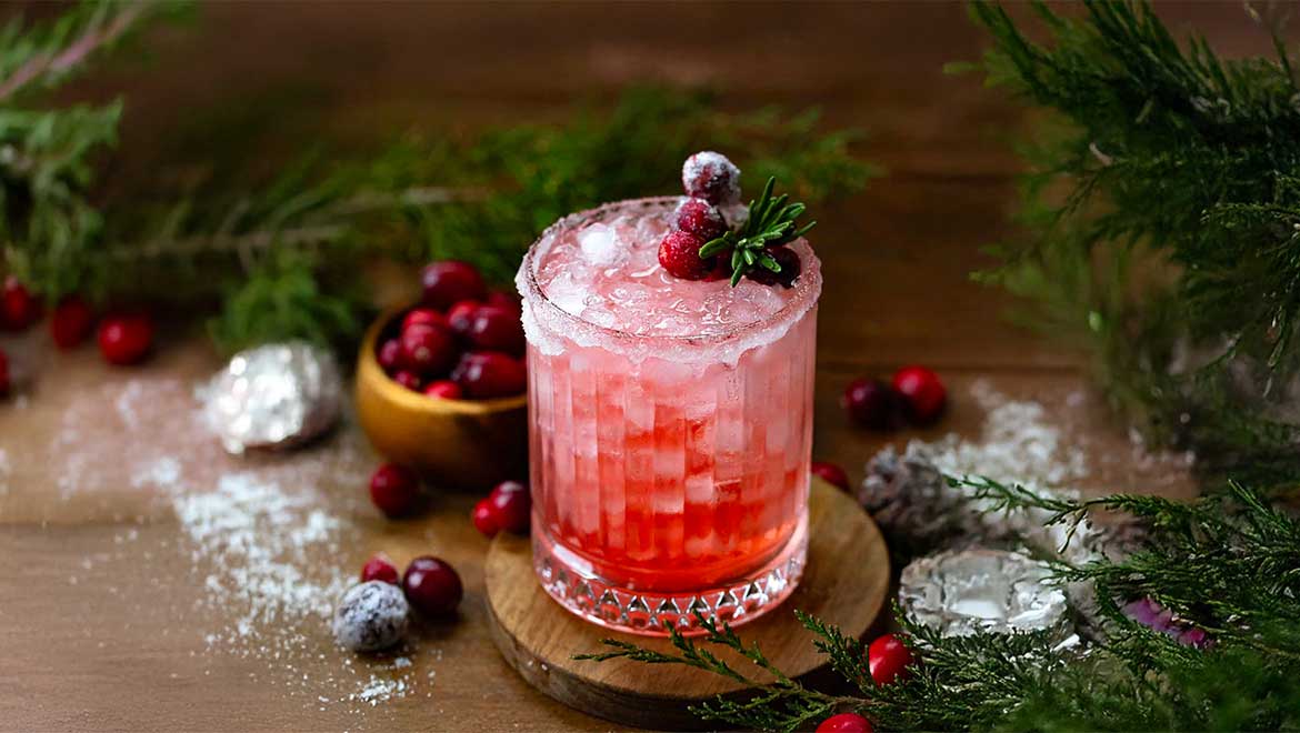 Christmas cocktail