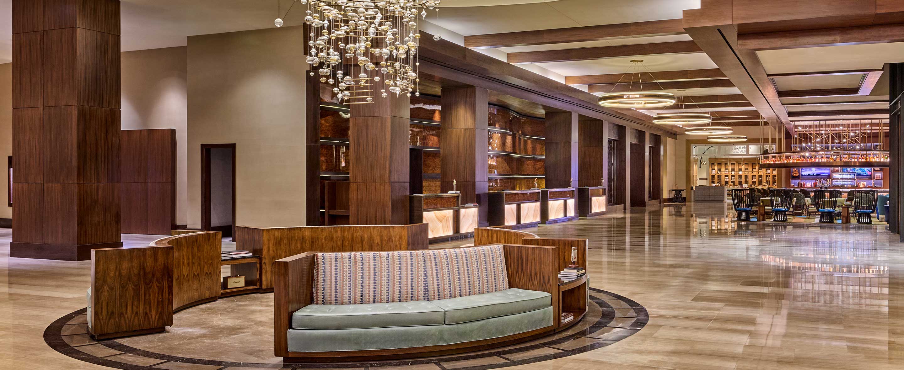 Hotel lobby