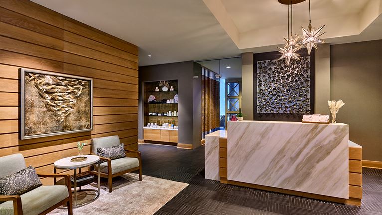 spa reception