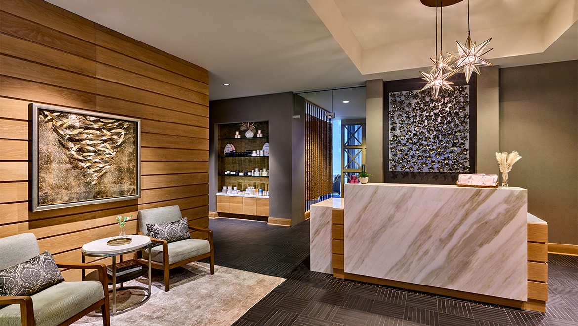 spa reception