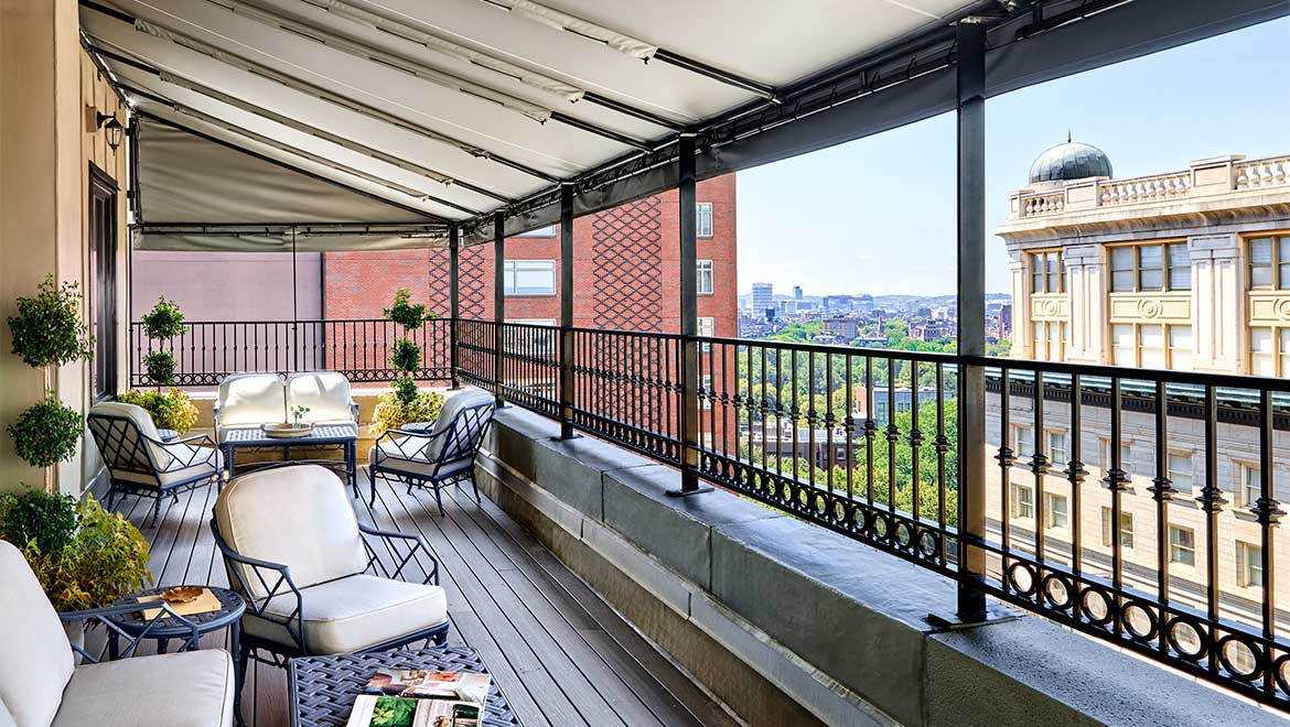 Rooftop terrace