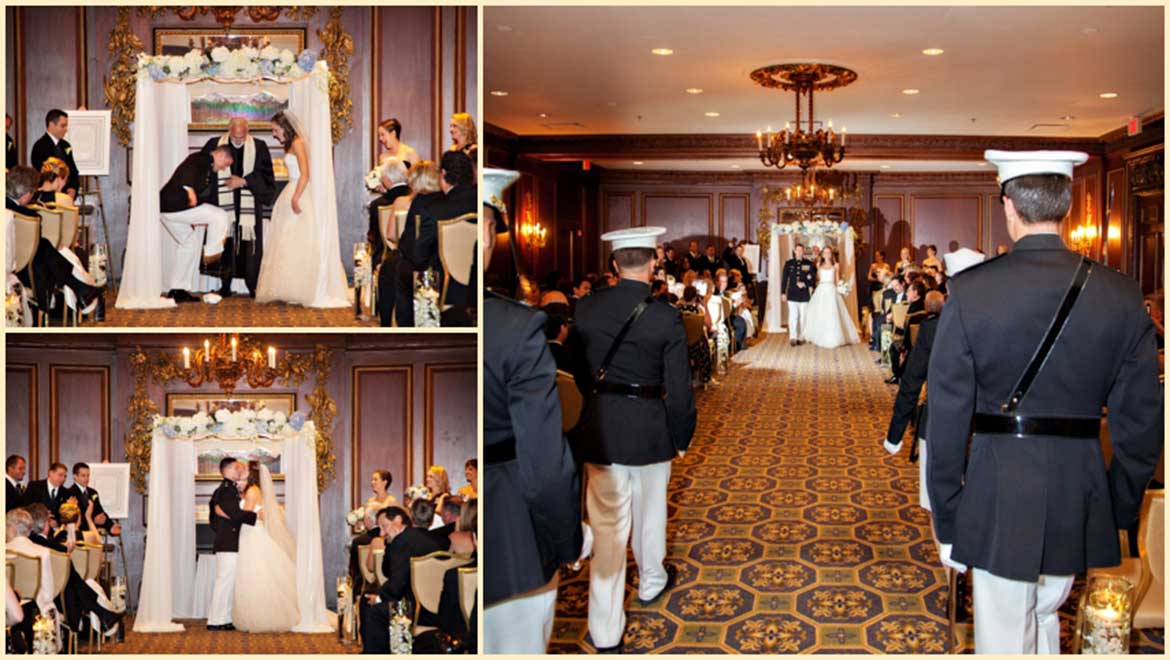 Ceremony at Omni Parker HOuse