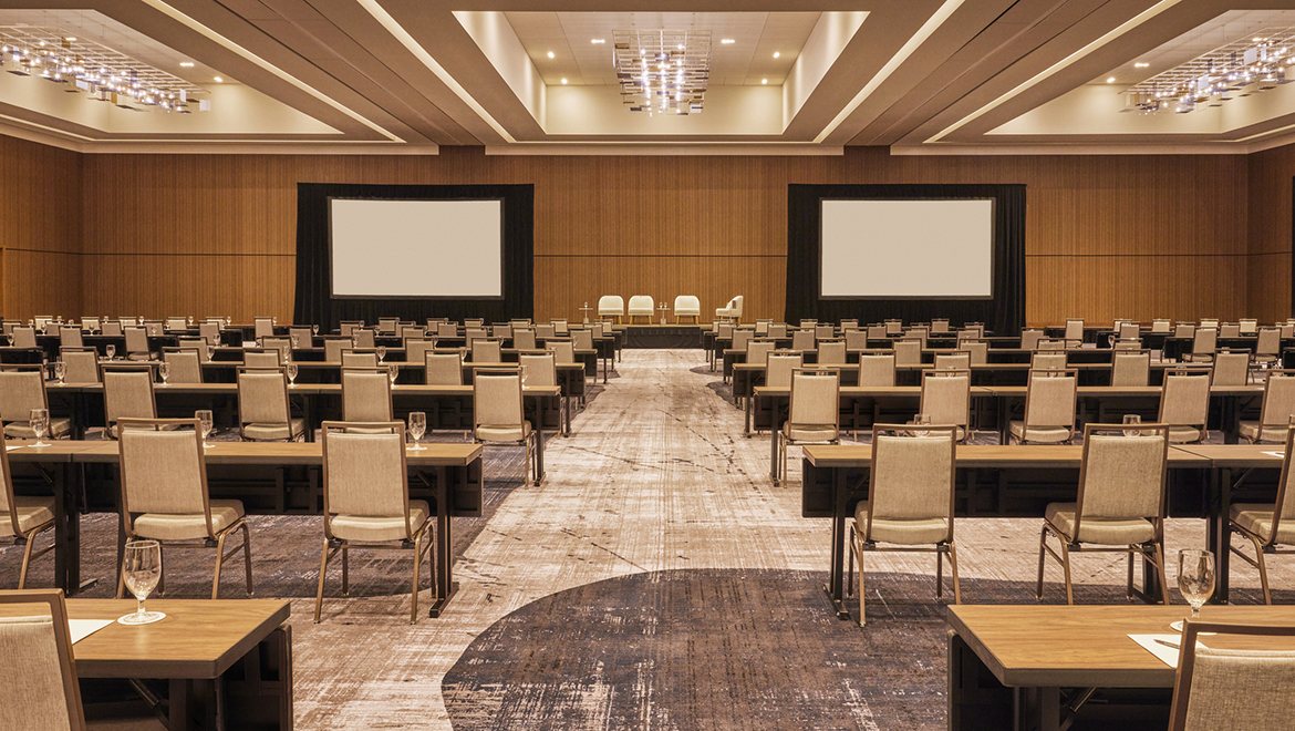 At 25,585 sq. ft., Ensemble is the largest hotel ballroom in Boston - Omni Boston Hotel at the Seaport