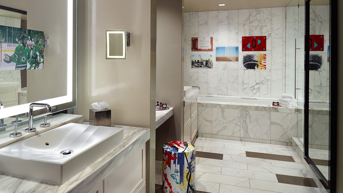 Luxurious Accommodations bathroom