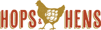 Hops & Hens Logo