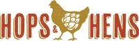 Hops & Hens Logo