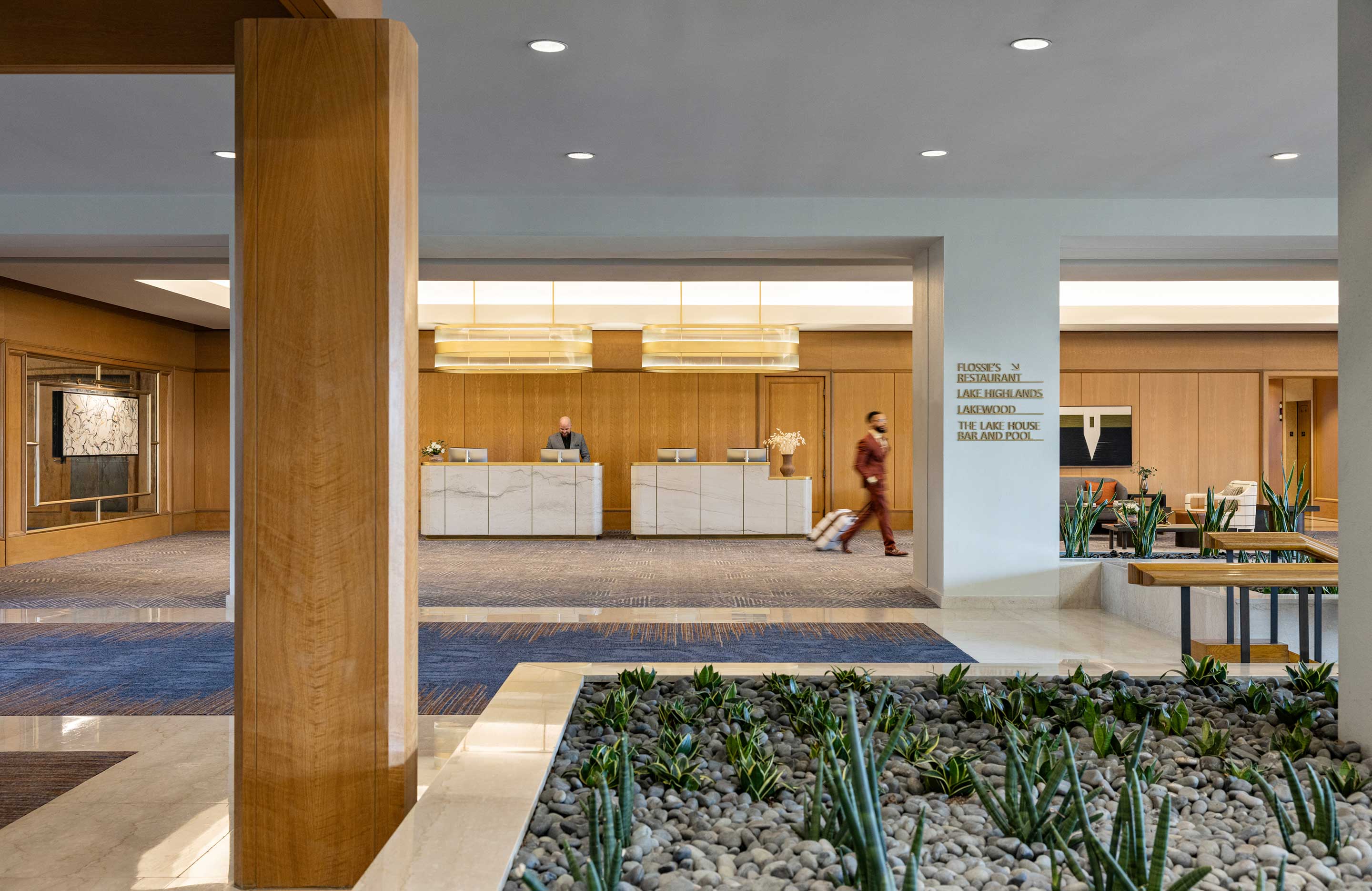 Hotel lobby