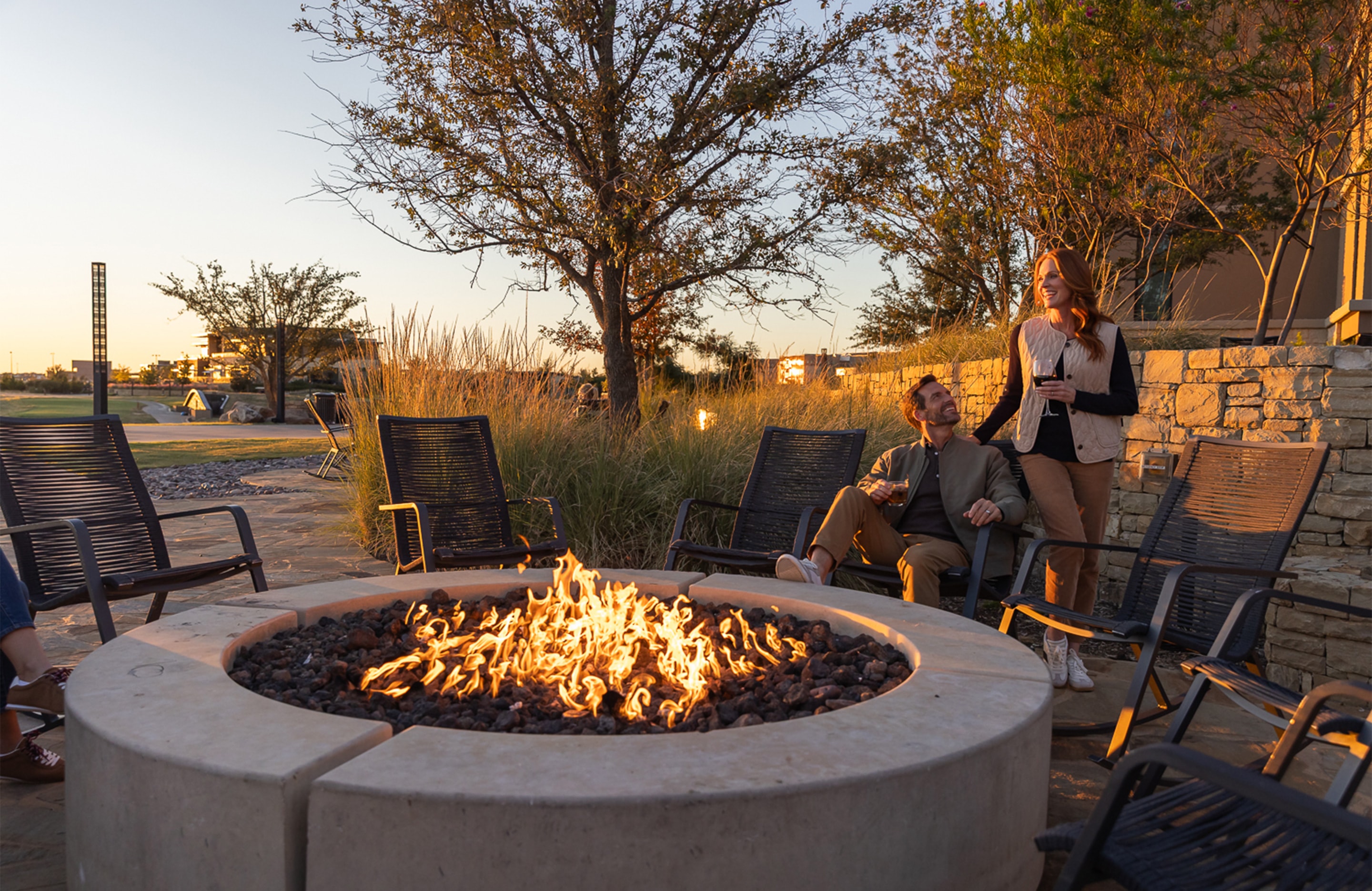 outdoor firepit