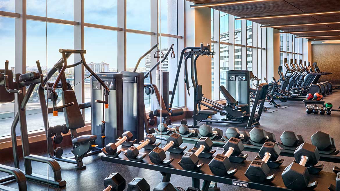 fitness center