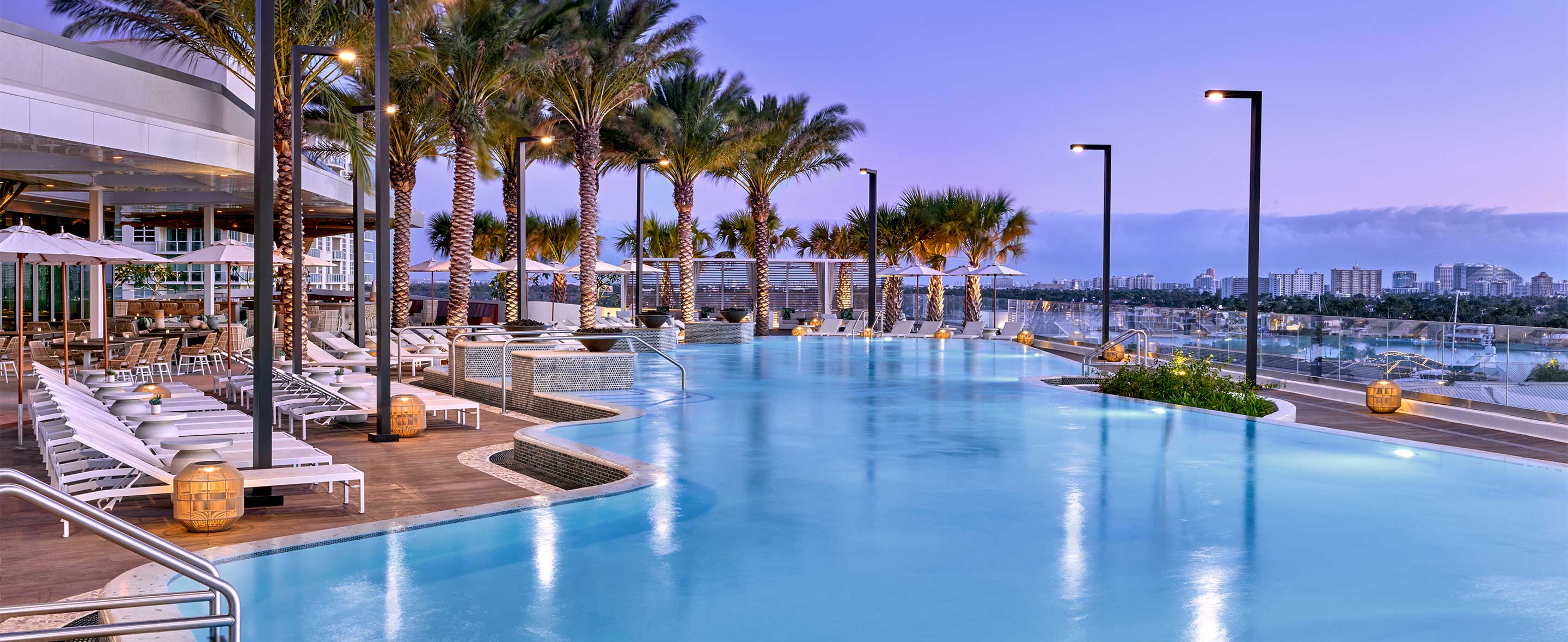 rooftop pool