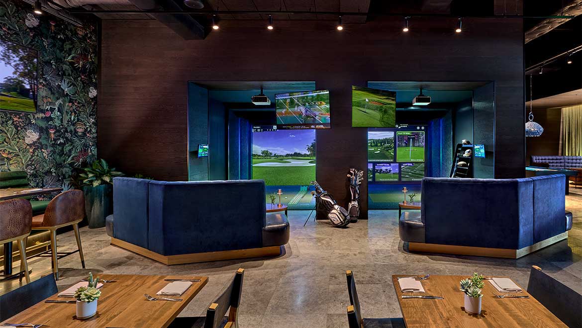 golf simulator 