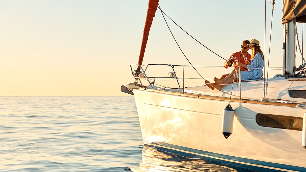 boat cruising