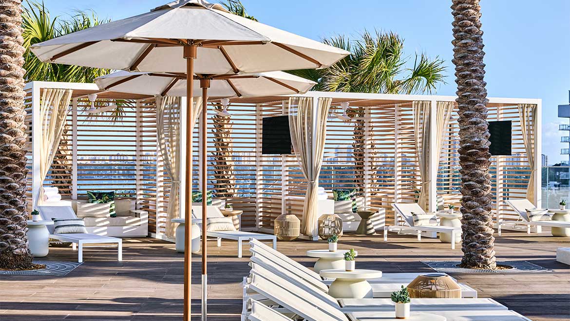 pool cabanas