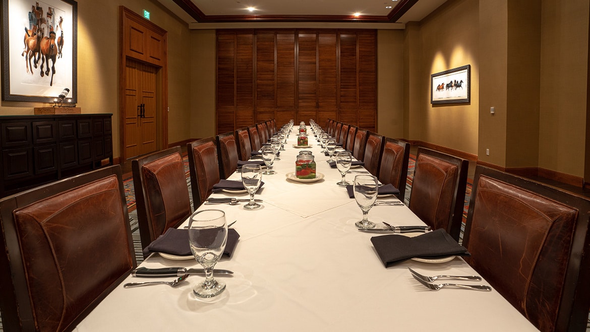 Bob's Steak & Chop House Private Dining Room - Omni Fort Worth Hotel