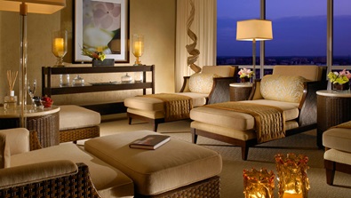 Fort Worth hotel spa lounge seating 