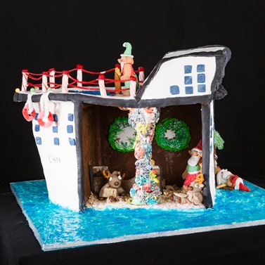Omni Grove Park Gingerbread Competition Child third place