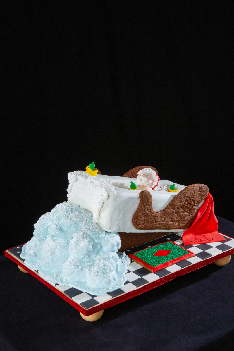 31st Annual National Gingerbread House Competition child third place winner