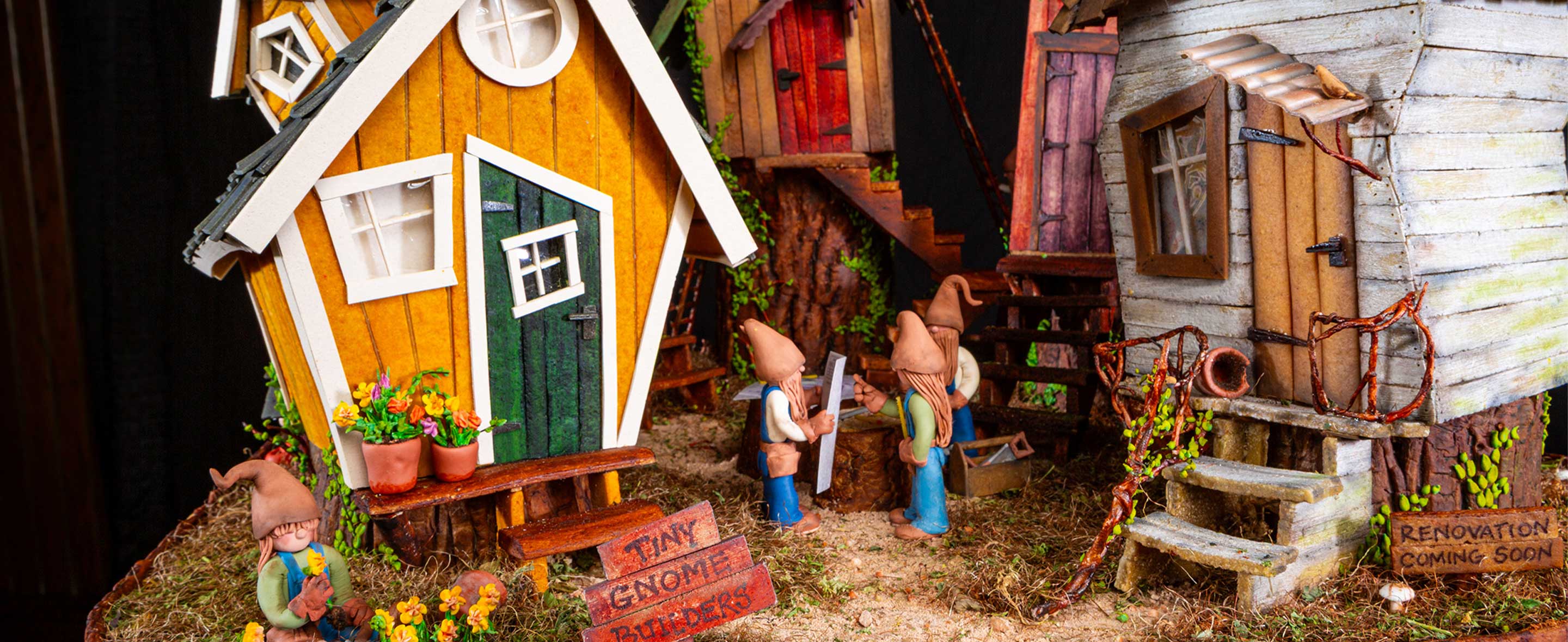 gingerbread display