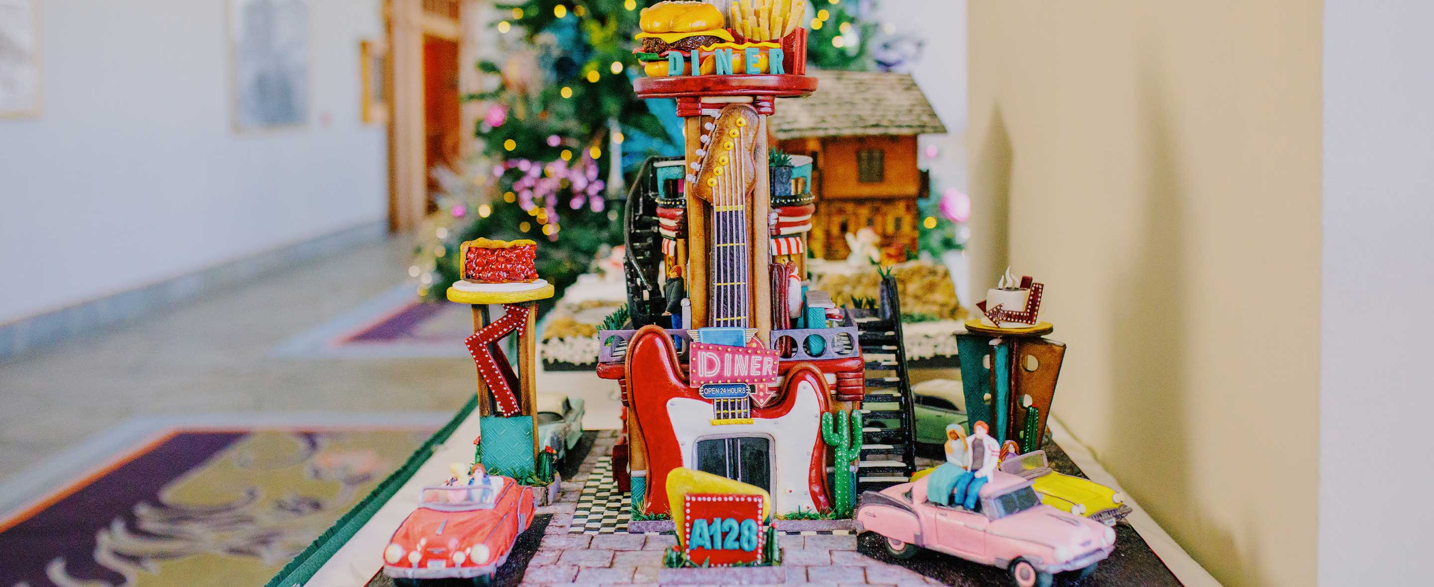Gingerbread display