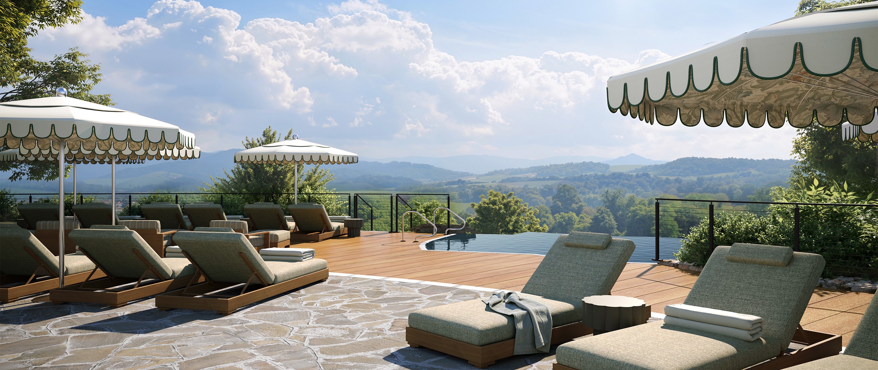 pool deck lounge