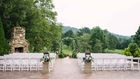Wedding patio set-up