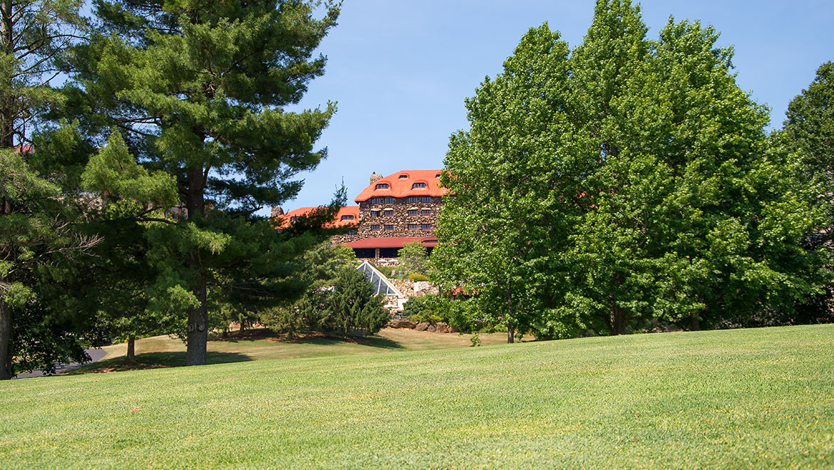 View from golf course - The Omni Grove Park Inn