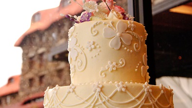 Grove Park wedding cake