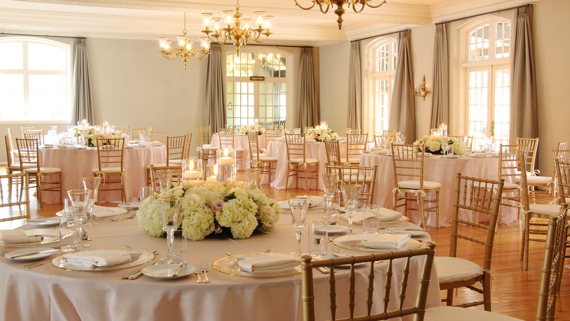 Golden Reception in the Country Club