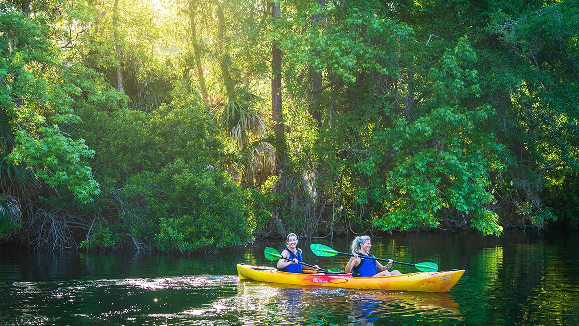 kayaking