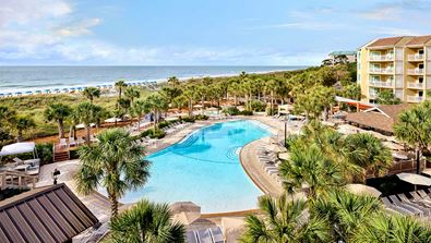 Family resort pool