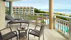 Luxury Oceanfront Suite Balcony