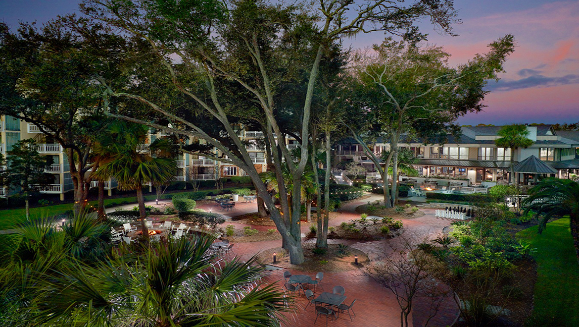 Omni Hilton Head Oceanfront Resort Courtyard