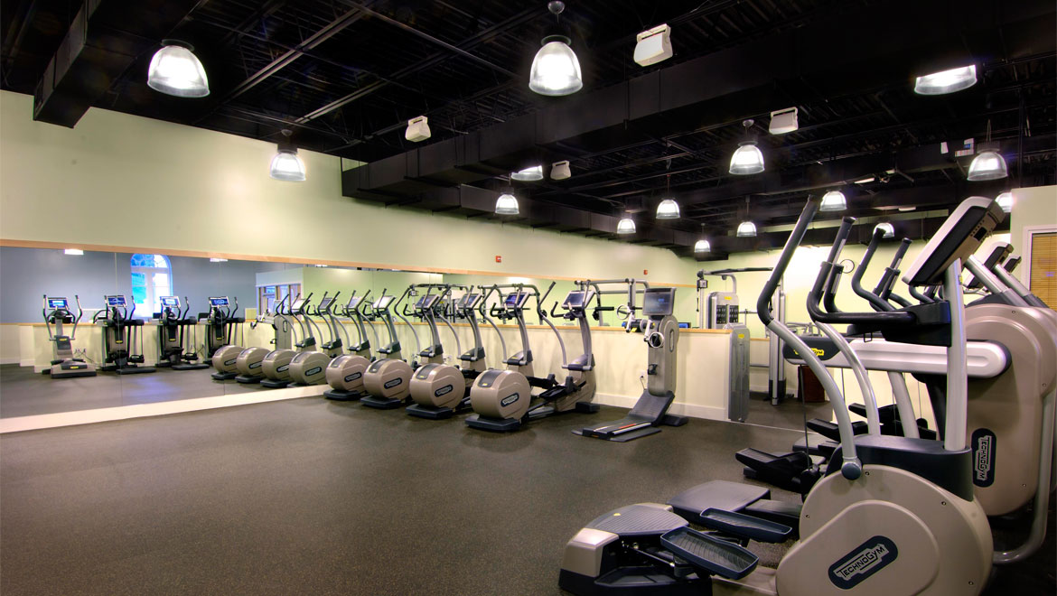 Fitness center at Homestead Resort 