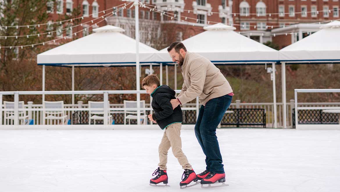 ice skating