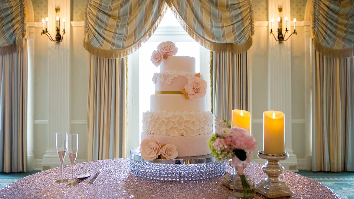 Tina and Adam Wedding Cake