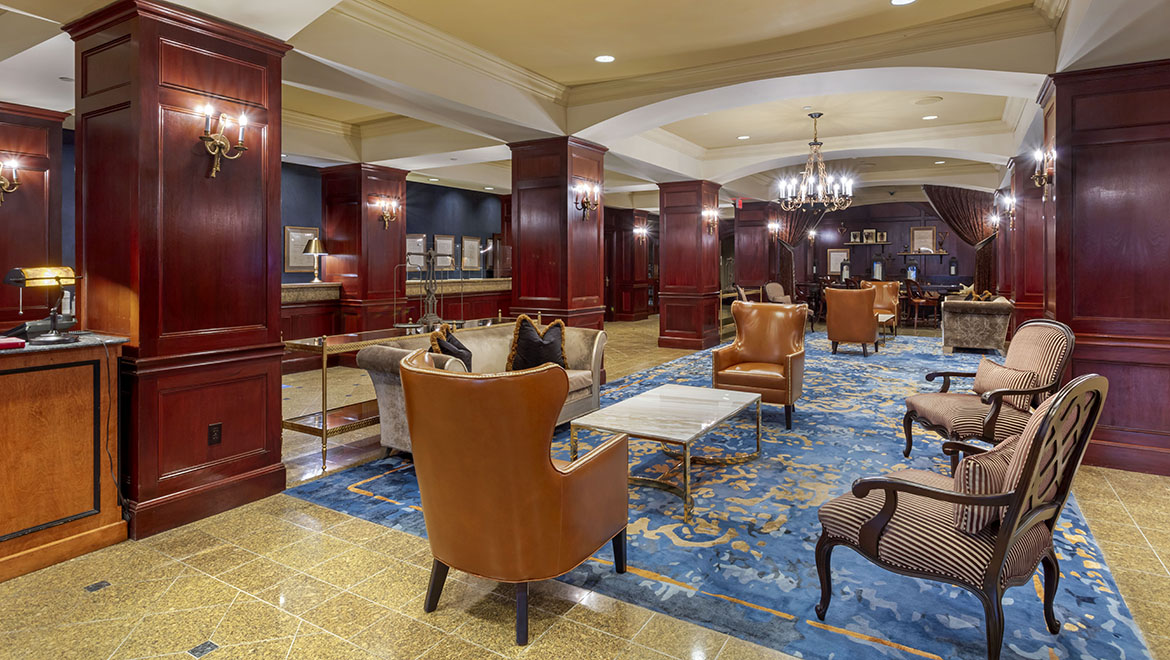 Omni New Haven Hotel at Yale Lobby